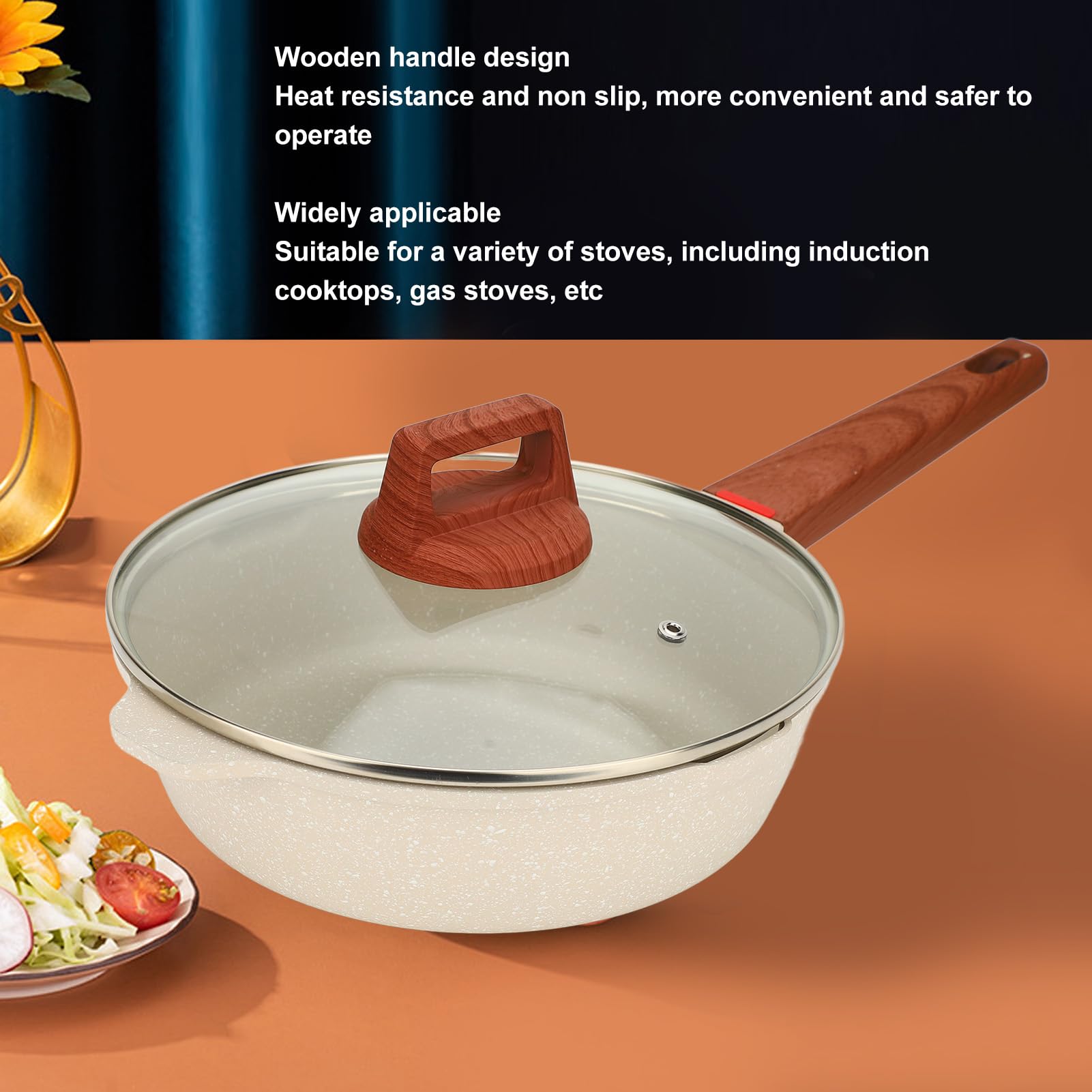 Amazon.com: Asixxsix Nonstick Frying Pan, Maifan Stone Omelet Pan